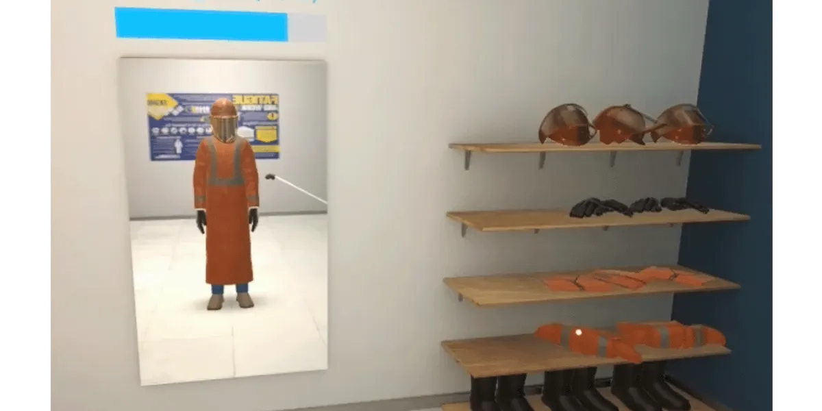 Train safer, using immersive technology