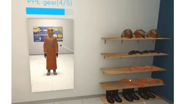 Train safer, using immersive technology