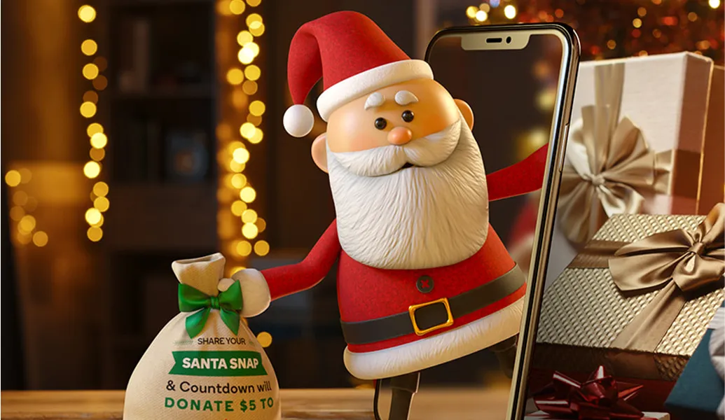 Helping Santa beat Covid