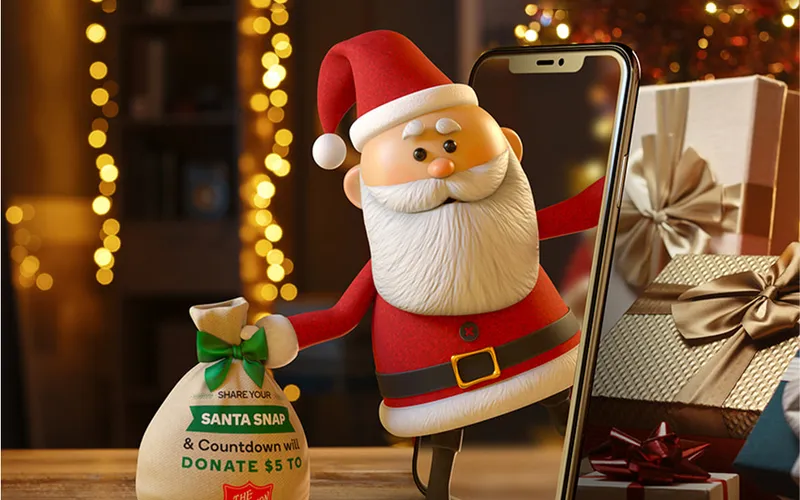 Helping Santa beat Covid